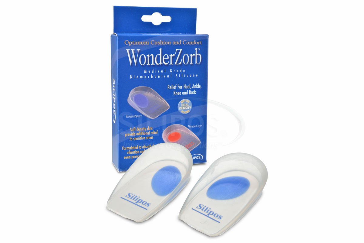 Silipos WonderZorb WonderSpur Heel Cups