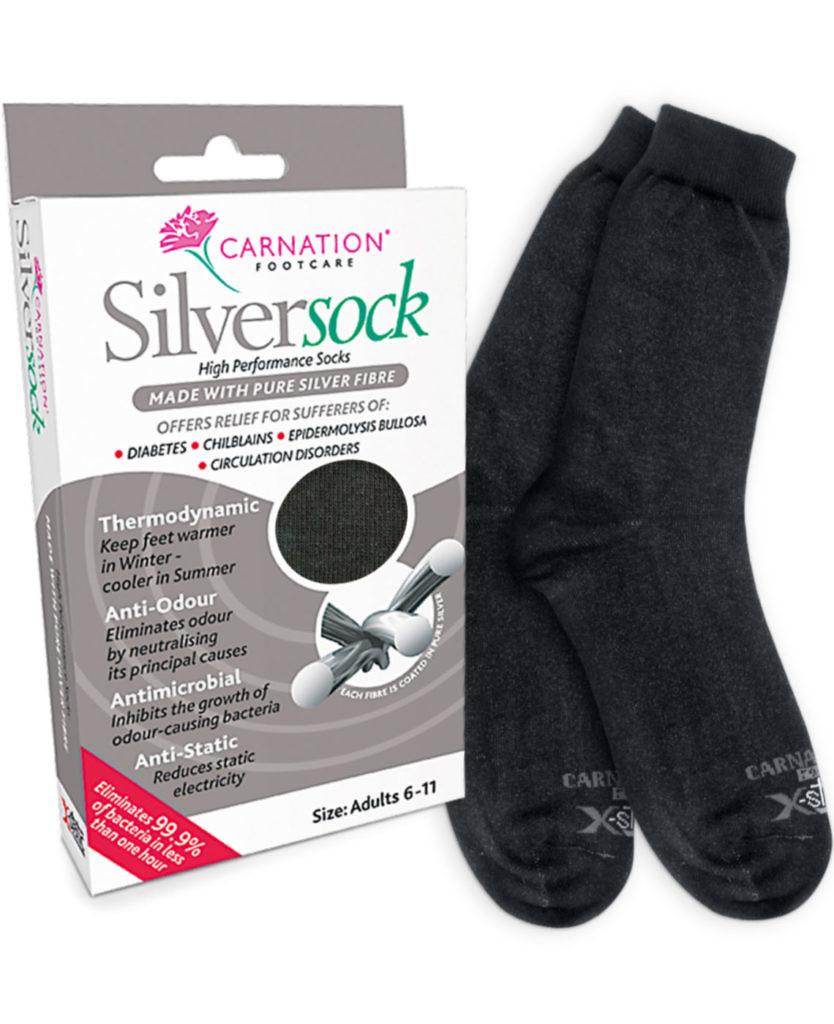 Carnation The Original Silversock Adult Size