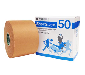 Walker's Premium Rigid Sports Tape / Tan