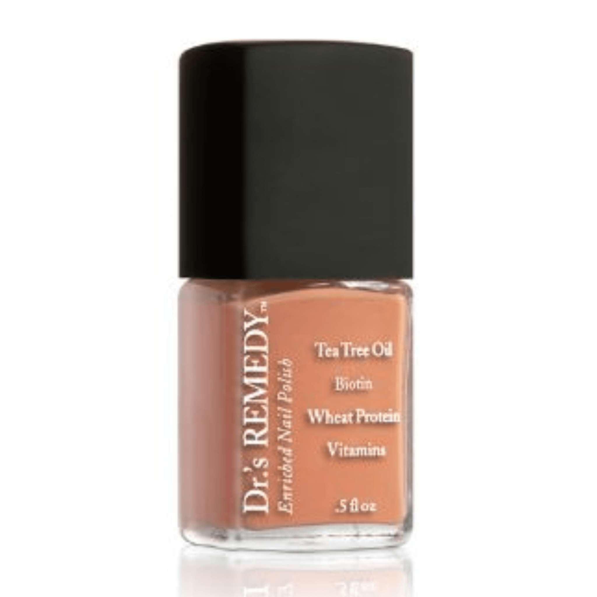 Dr.'s REMEDY Enriched Nail Polish - AUTHENTIC Apricot (crème) 15ml for healthy nails