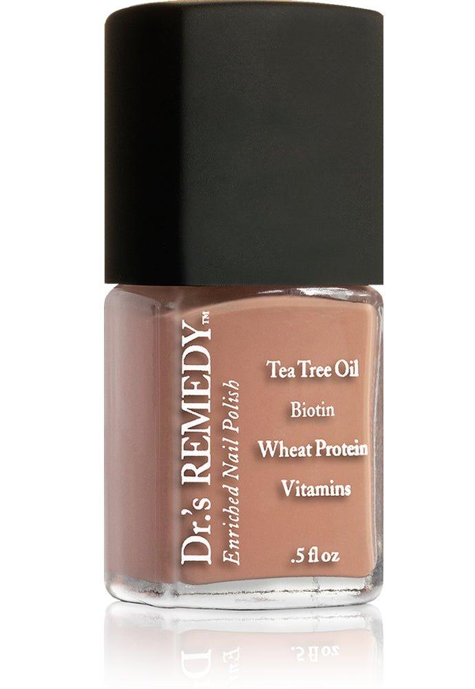 Dr.'s REMEDY Enriched Nail Polish - GENTLE Gingerbread (sheer) 15ml for healthy nails