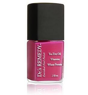 Dr.'s REMEDY Enriched Nail Polish - HOPEFUL Hot Pink (crème) 15ml for healthy nails