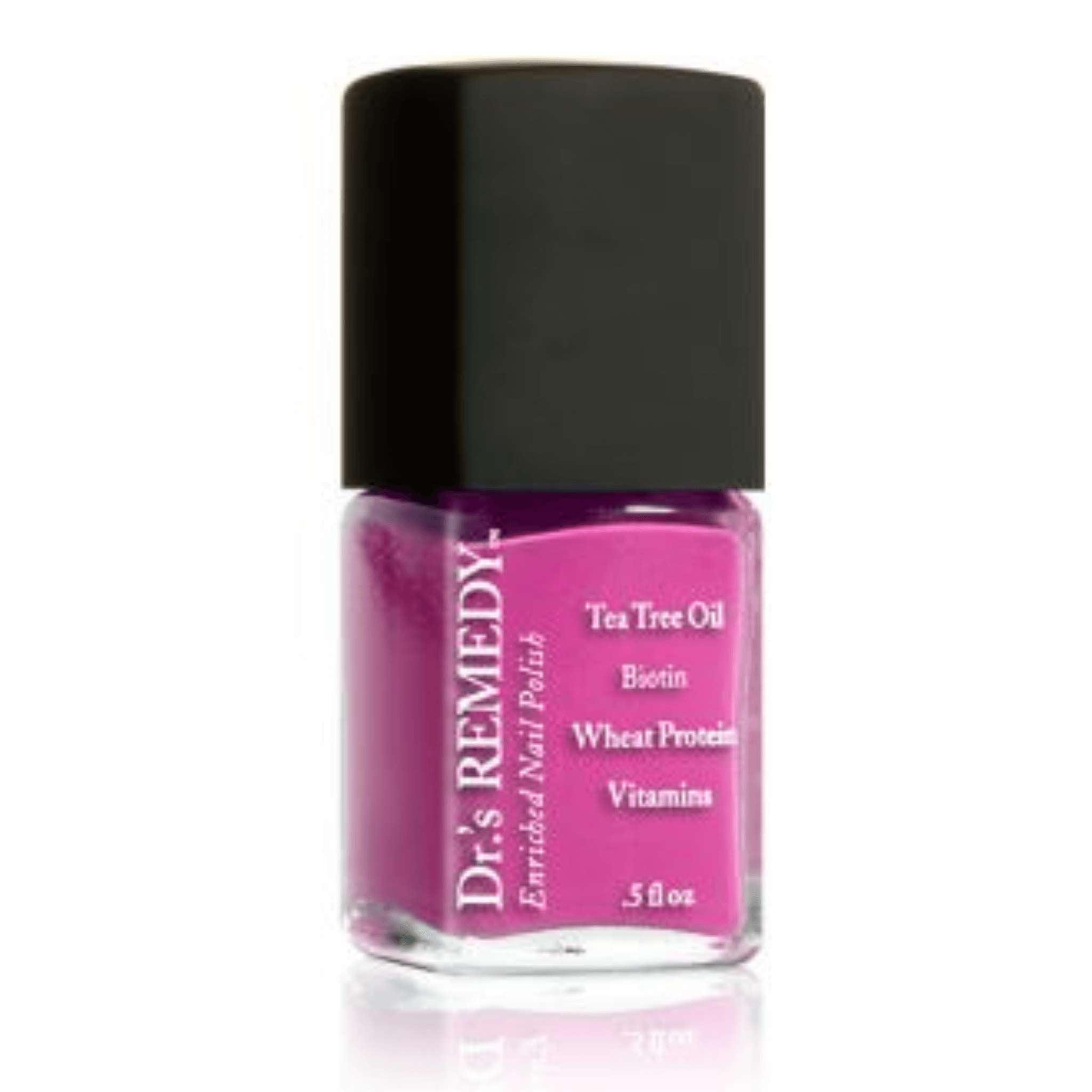 Dr.'s REMEDY Enriched Nail Polish - MAGNIFICENT Magenta (crème) 15ml for healthy nails