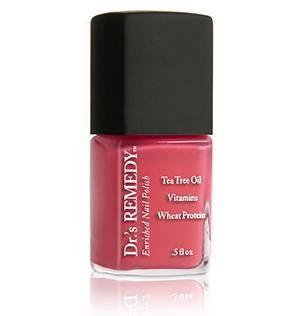 Dr.'s REMEDY Enriched Nail Polish - PEACEFUL Pink Coral (crème) 15ml for healthy nails