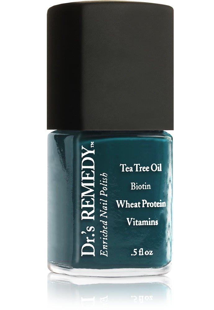 Dr.'s REMEDY Enriched Nail Polish / TIMELESS Teal (creme) 15ml