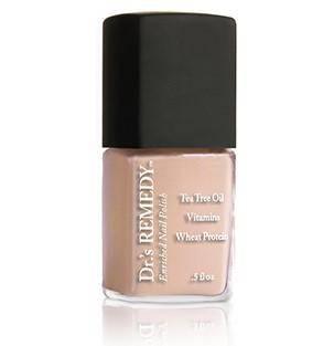 Dr.'s REMEDY Enriched Nail Polish - NURTURE Nude Pink (pearl) 15ml for healthy nails