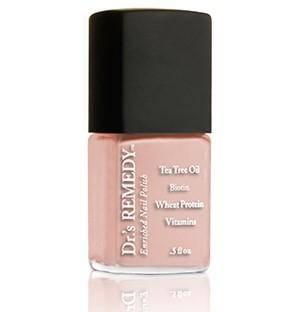 Dr.'s REMEDY Enriched Nail Polish - POLISHED Pale Peach (crème) 15ml for healthy nails