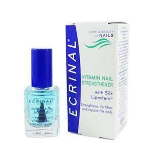 Ecrinal Vitamin Nail Strengthener with Silk Lipesters 10ml